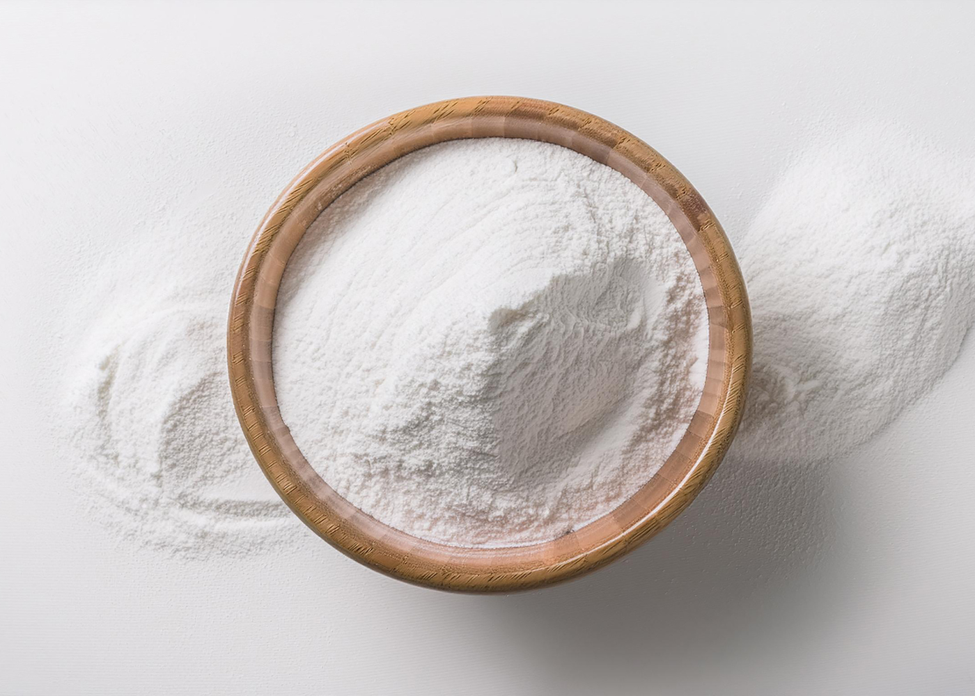 zinc oxide powder in a bowl